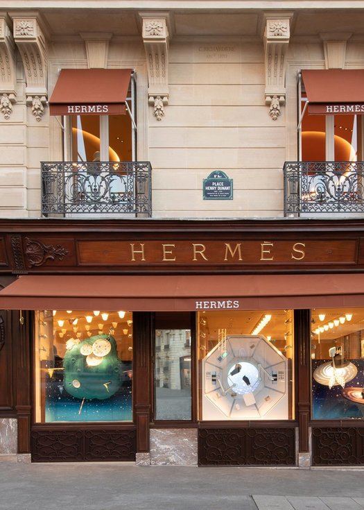 HERMÈS – Wiedereröffnung des Stores auf der Avenue George-V in Paris